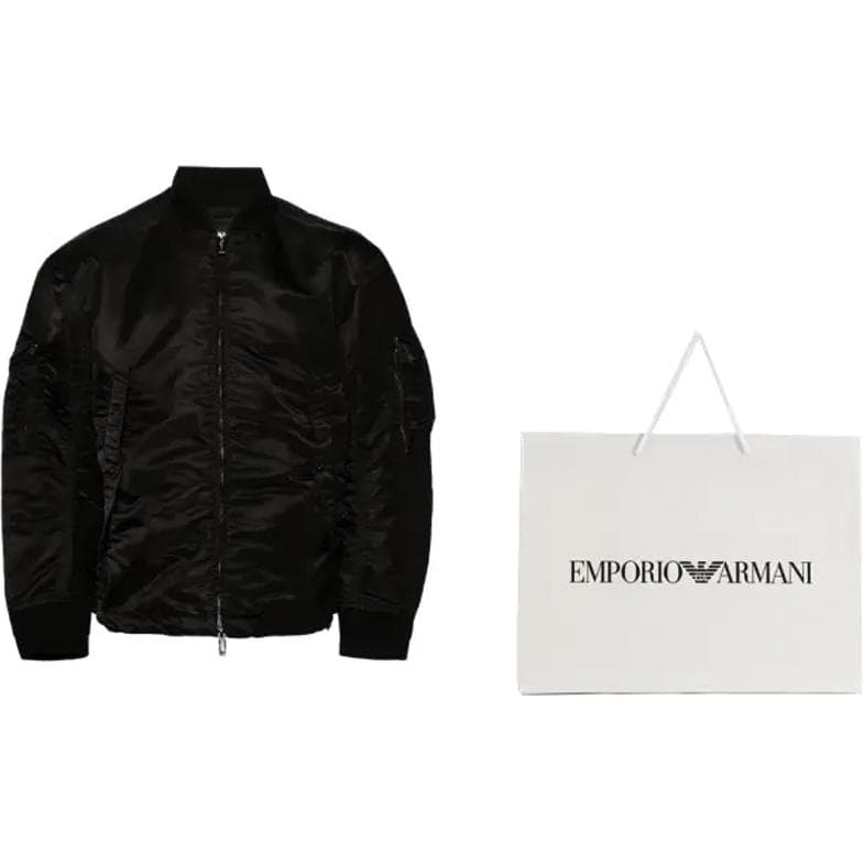 Куртка Emporio Armani FW23 Black Jacket - изображение 2