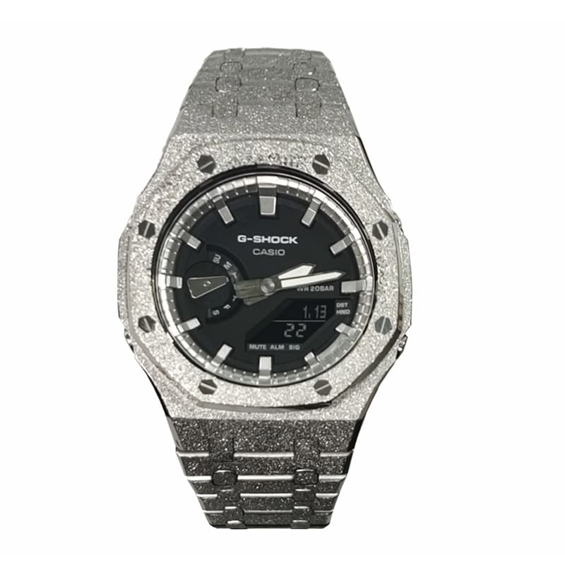 Часы Casio GA-2100-1A1 Silver Steel - изображение 1