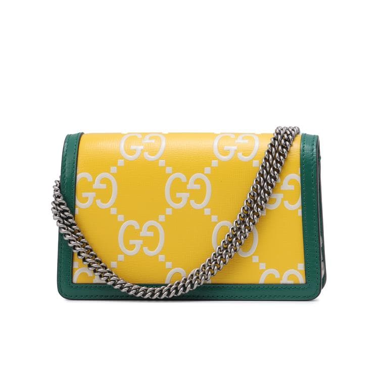 Сумка через плечо Gucci Dionysus Mini Bag Yellow - изображение 5
