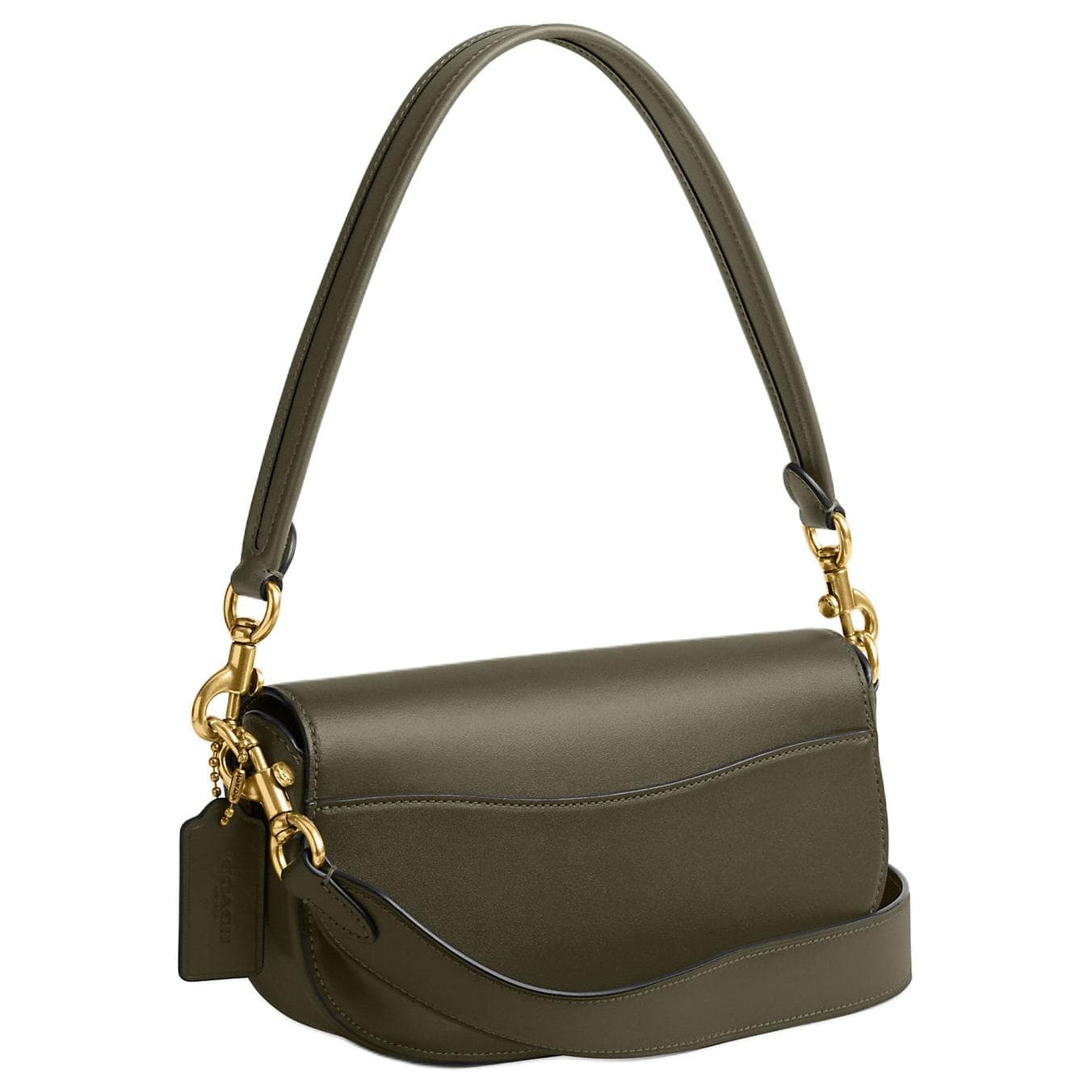 Мини-сумка COACH Shoulder Bag 22 Olive Green - изображение 2