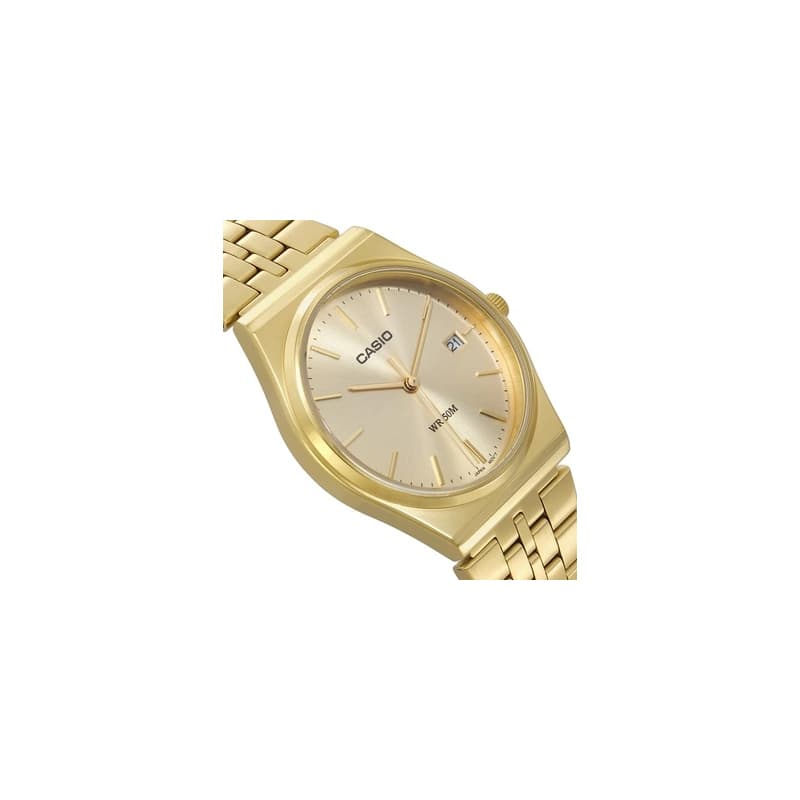 Часы CASIO Маленький Золотой Часы ['50' 149262]m Водонепроницаемые Кварцевые Механические Нержавеющая Сталь Шнуровка - изображение 5