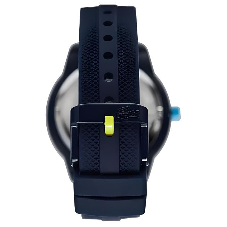 Механические часы LACOSTE MINI TENNIS Часы с ремешком на запястье кварцевый механизм силиконовый ремешок 38 мм синий циферблат детские - изображение 5