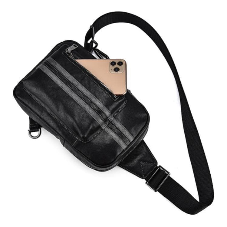 Нагрудная сумка Hush Puppies Crossbody Bag Black - изображение 6