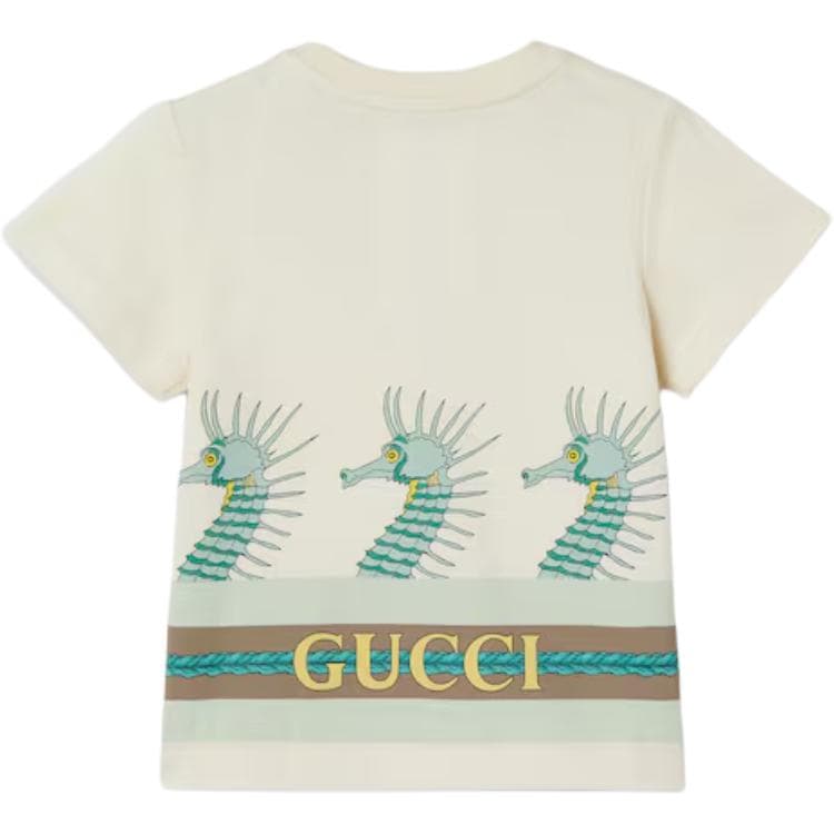 GUCCI Printed Cotton T-Shirt T - изображение 2