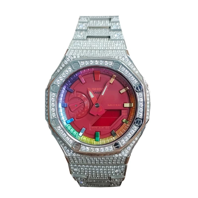 Часы Casio GA-2100 Custom Red - изображение 2