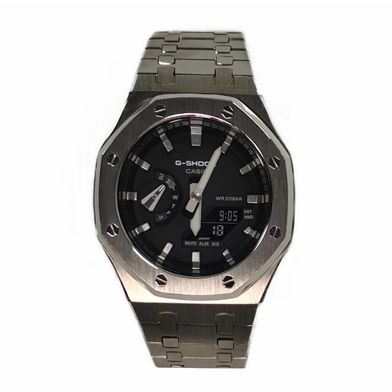Часы Casio GA-2100 Silver - изображение 1