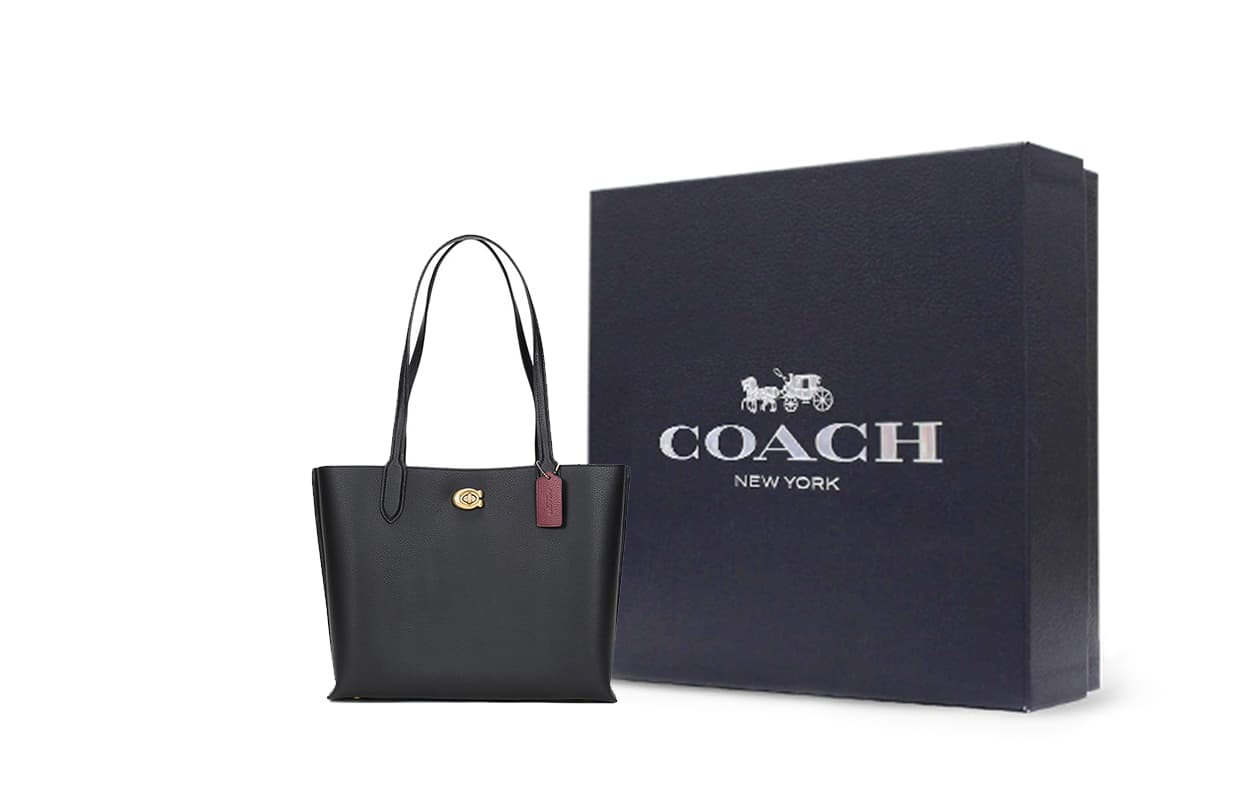 Мини-сумка COACH Tote Bag Black - изображение 8