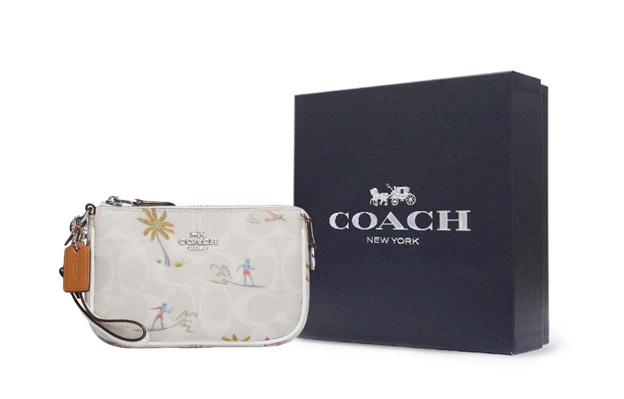 Сумка COACH Nolita 15 White - изображение 2