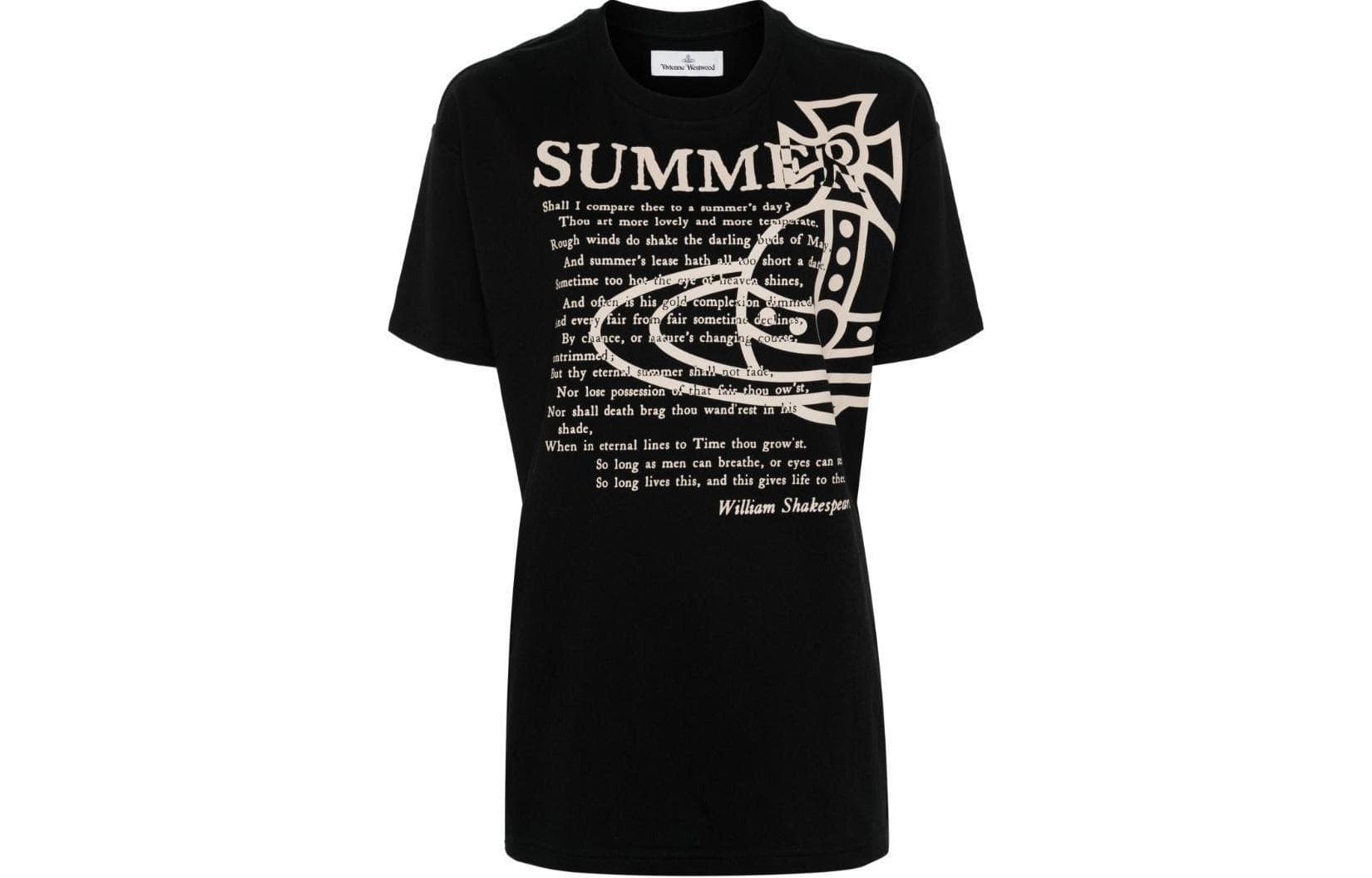 Футболка Vivienne Westwood Logo Print T-Shirt — фото 7