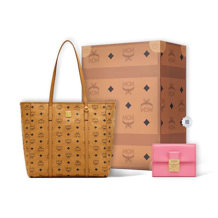 Мини-сумка MCM Toni Visetos Tote - изображение 11