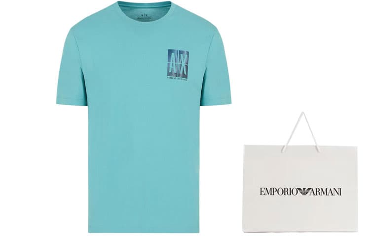 Футболка ARMANI EXCHANGE Logo SS24T - изображение 2
