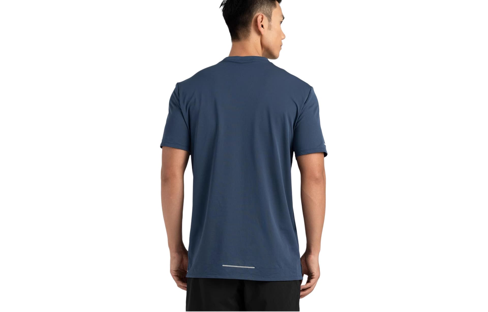 Футболка DECATHLON T-рубашка мужская темно-синяя - изображение 2