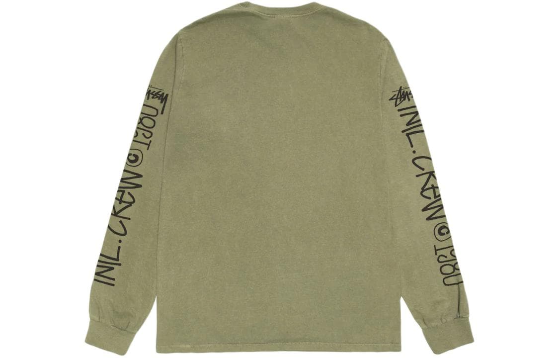 Футболка Stussy SS24 INTL CREW LS TEE PIGMENT DYED T - изображение 2