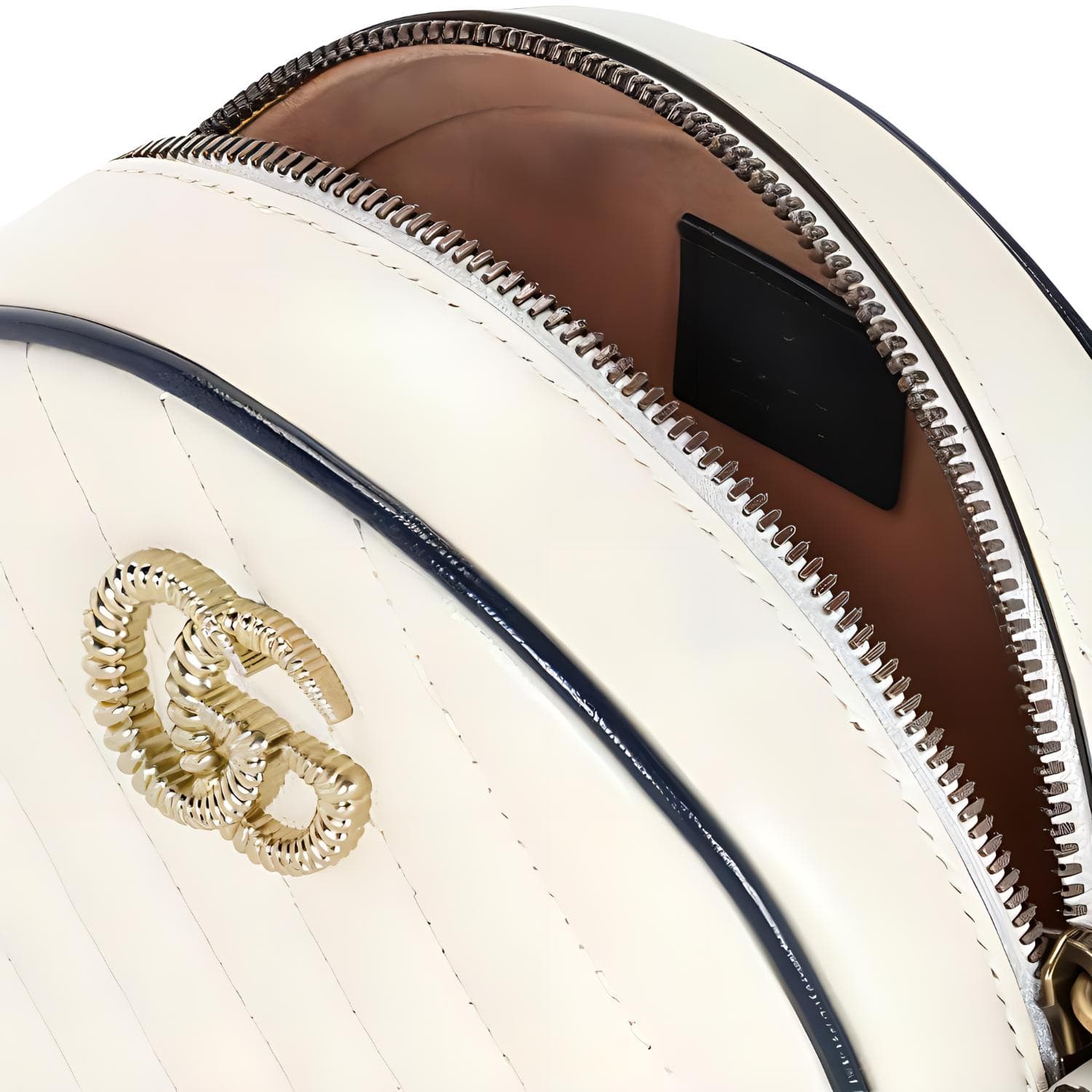 Сумка через плечо Gucci Marmont Mini White/Blue - изображение 4
