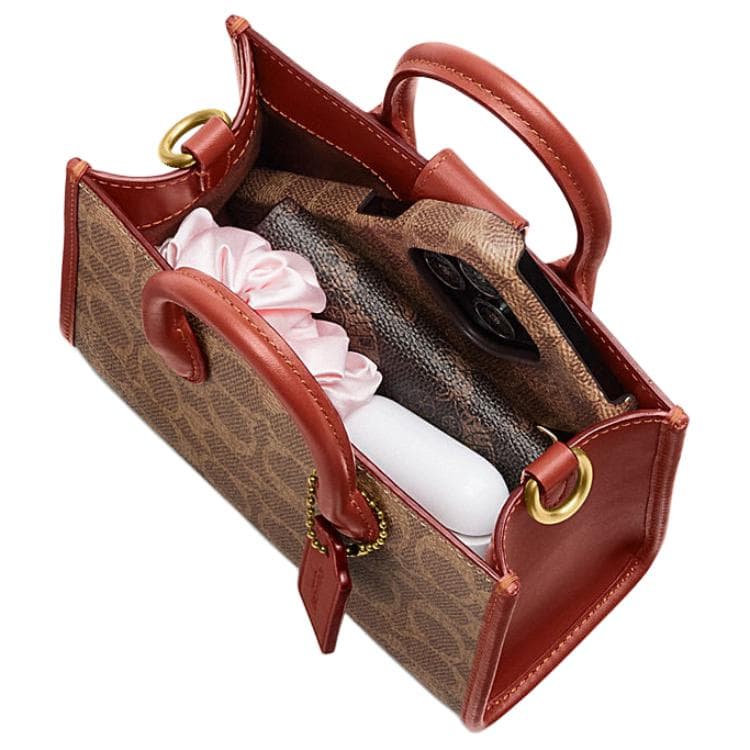 Сумка COACH Ace 17 Brown - изображение 3