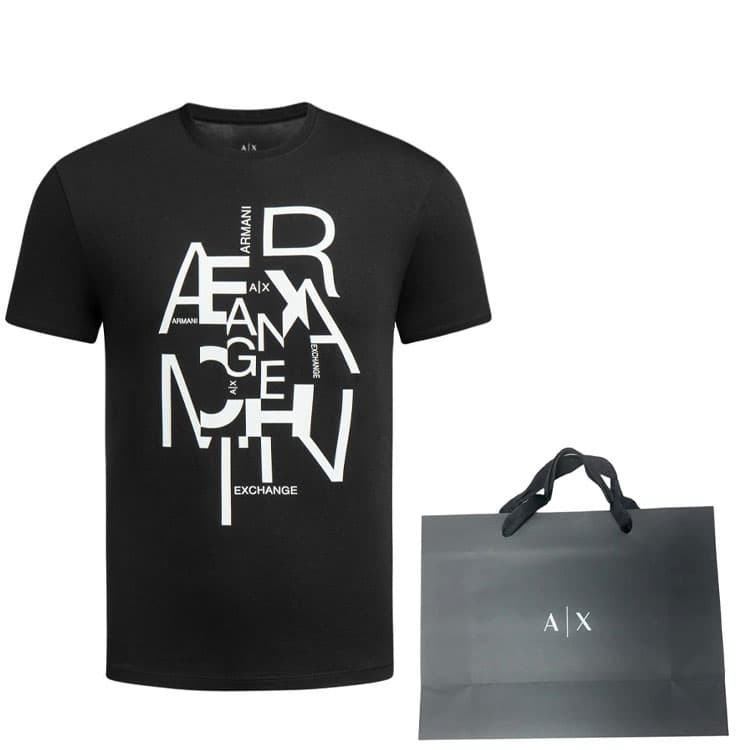 Футболка ARMANI EXCHANGE Logo SS24T - изображение 4