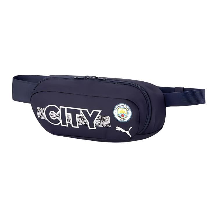 Поясная сумка PUMA MCFC FTBLCORE Waist Bag - изображение 3
