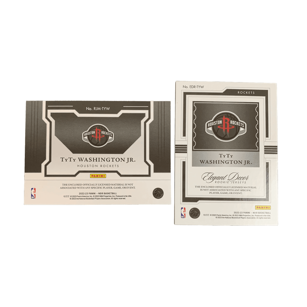 Коллекционные карточки PANINI 2022-23 Noir 0399 2099 - изображение 2