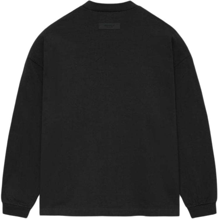 Футболка Fear of God Essentials SS24 HEAVY LS TEE T Black - изображение 2