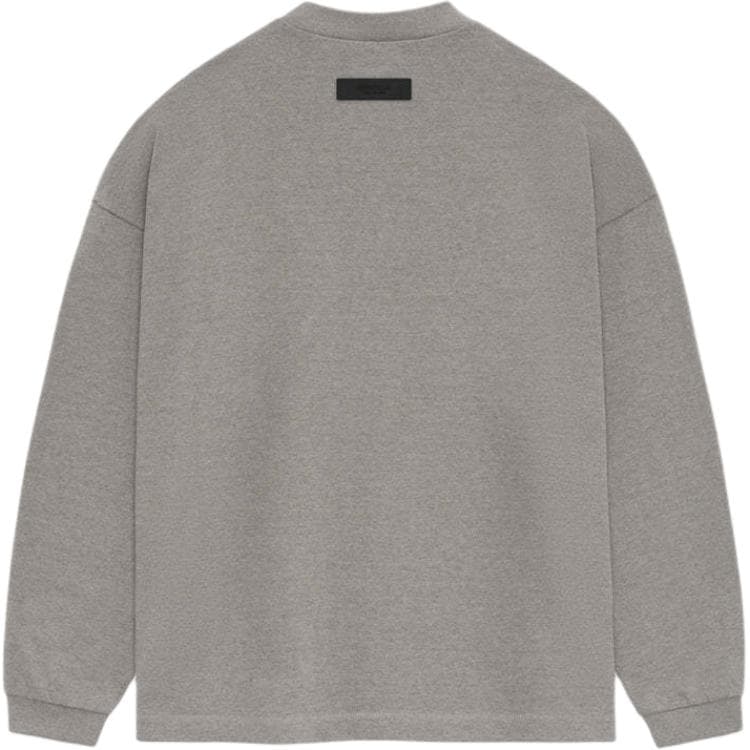 Футболка Fear of God Essentials SS24 HEAVY LS TEE T Heather Grey - изображение 2