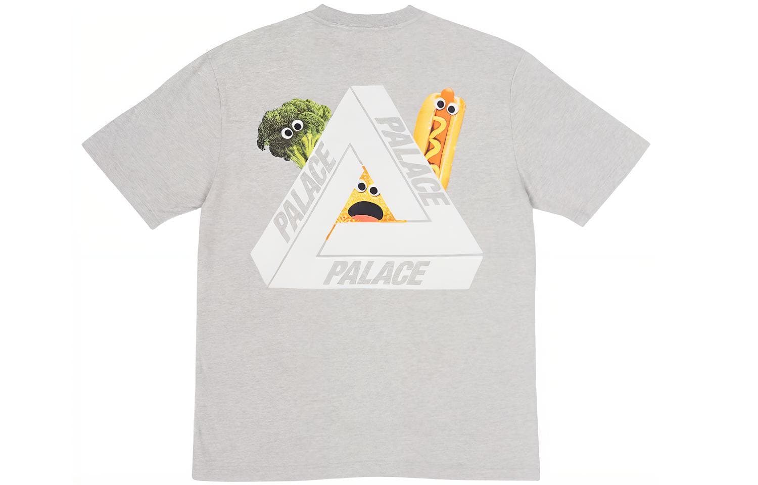Футболка PALACE Payne T-Shirt Grey Marl T - изображение 2