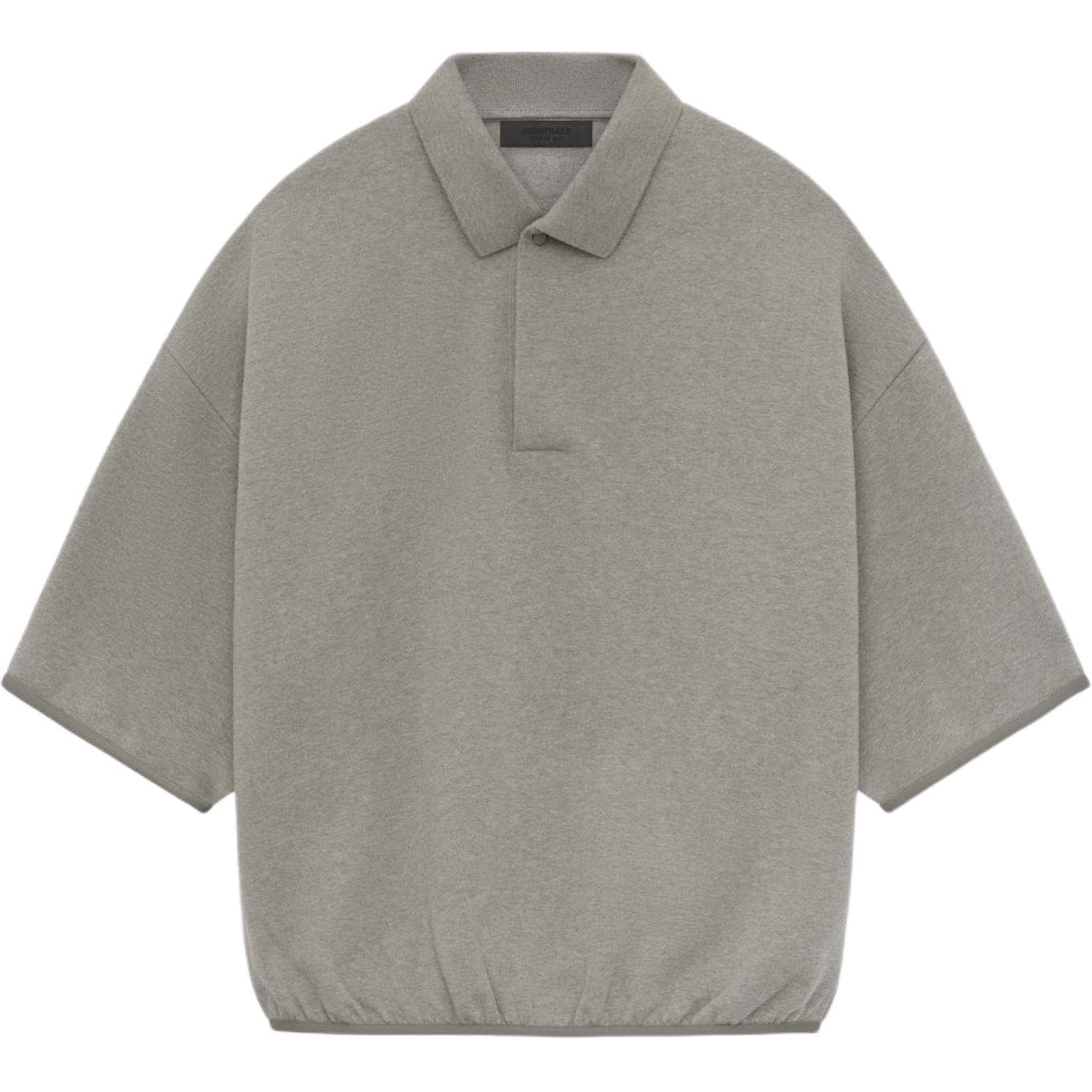 Поло Fear of God Essentials SS24 34 Sleeve Pol Heather Polo Heather Grey - изображение 2