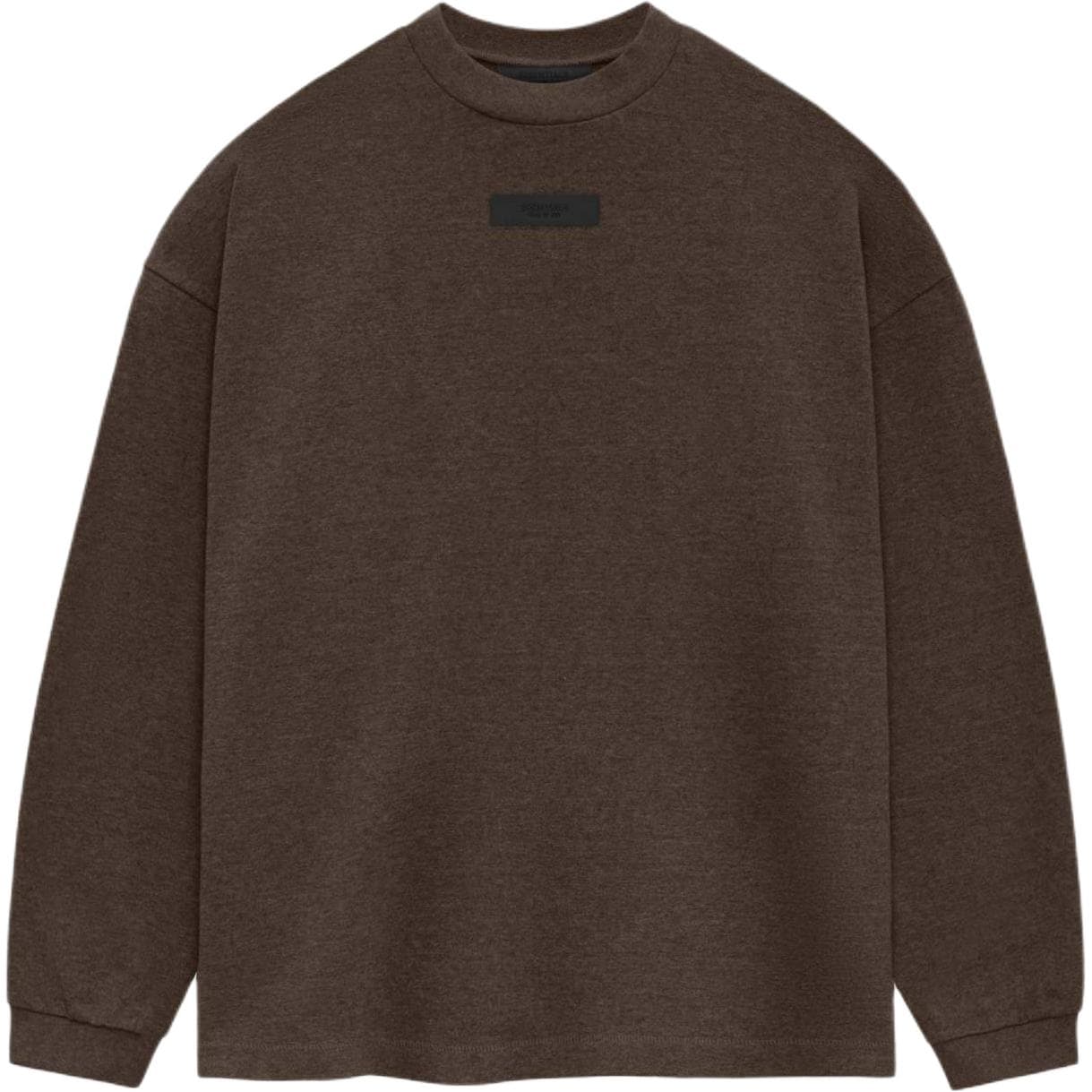 Футболка Fear of God Essentials SS24 LS TEE LOGO T Heather Wood - изображение 2