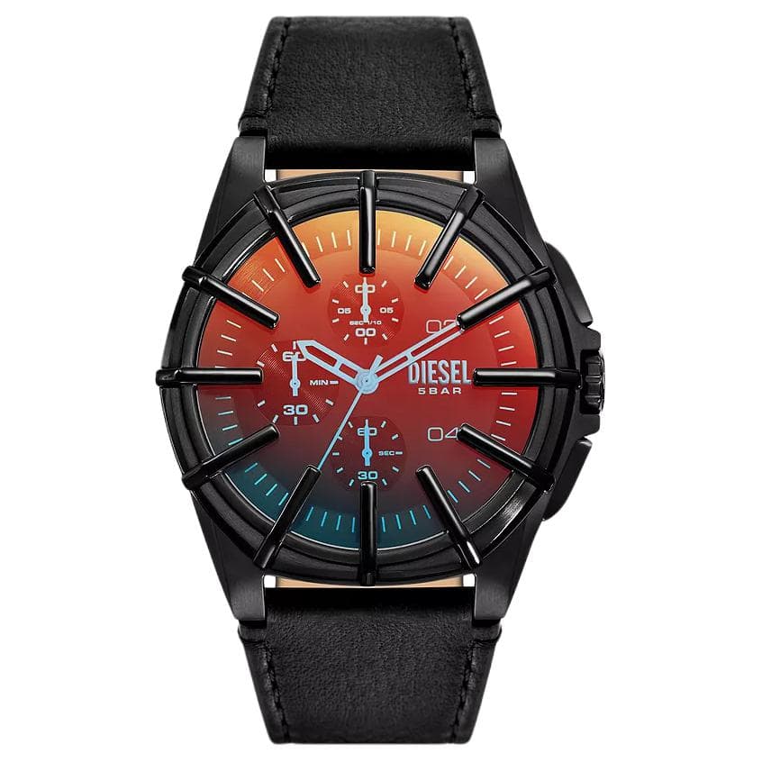 Механические часы Diesel Framed 44mm Orange - изображение 1