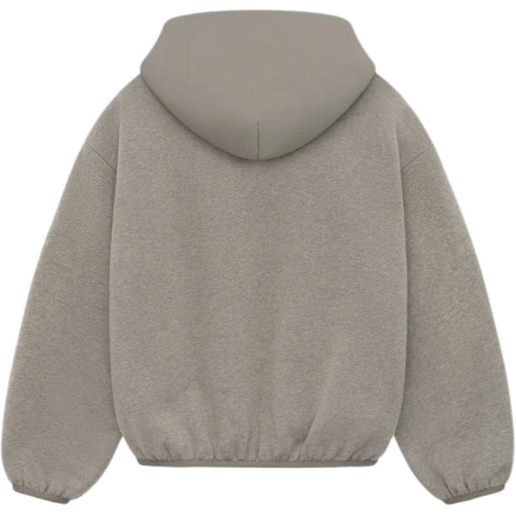 Fear of God Essentials SS24 KIDS NYLON FLEECE HOODIE DustHeather Grey - изображение 2