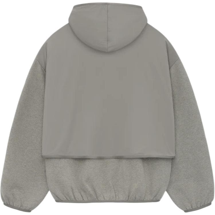 Кофта Fear of God Essentials SS24 NYLON FLEECE HOODED SWEATSHIRT DustHeather Grey - изображение 2