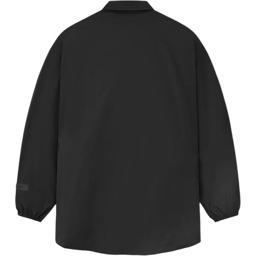 Куртка Fear of God Essentials Nylon Overshirt Black - изображение 2