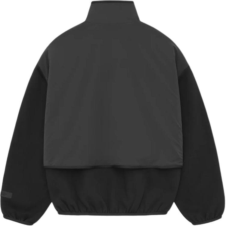 Кофта Fear of God Essentials SS24 NYLON FLEECE MOCKNECK BlackBlack - изображение 2