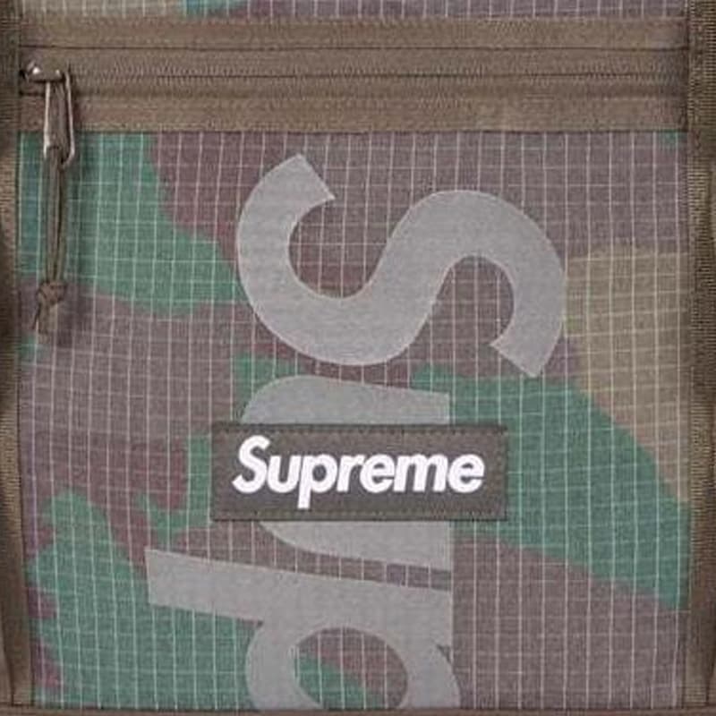 Сумка Supreme Logo Zip Nylon Tote Bag Woodland Camo - изображение 3