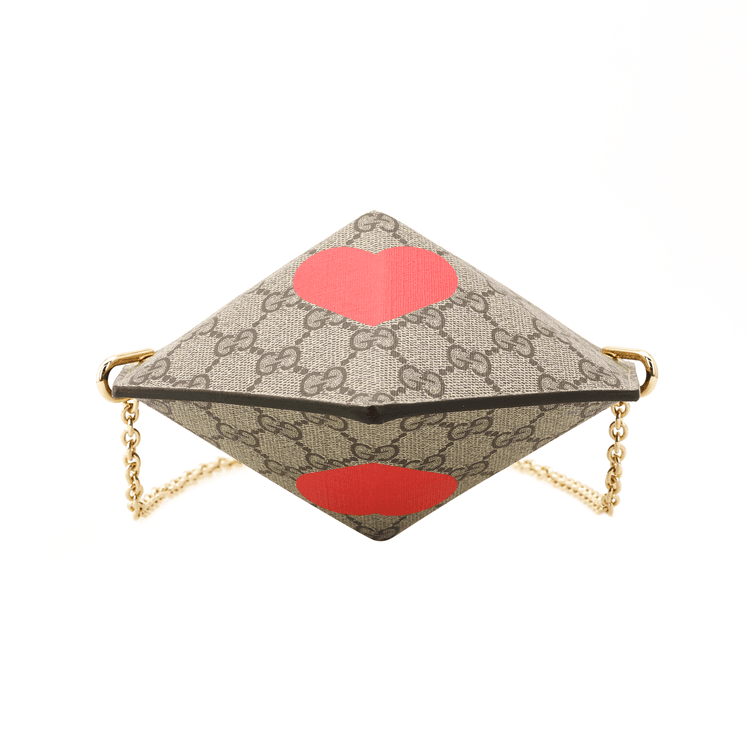 Сумка через плечо Gucci Love Canvas Bag - изображение 6
