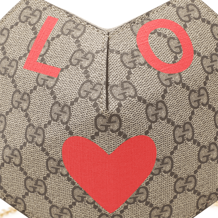 Сумка через плечо Gucci Love Canvas Bag - изображение 8