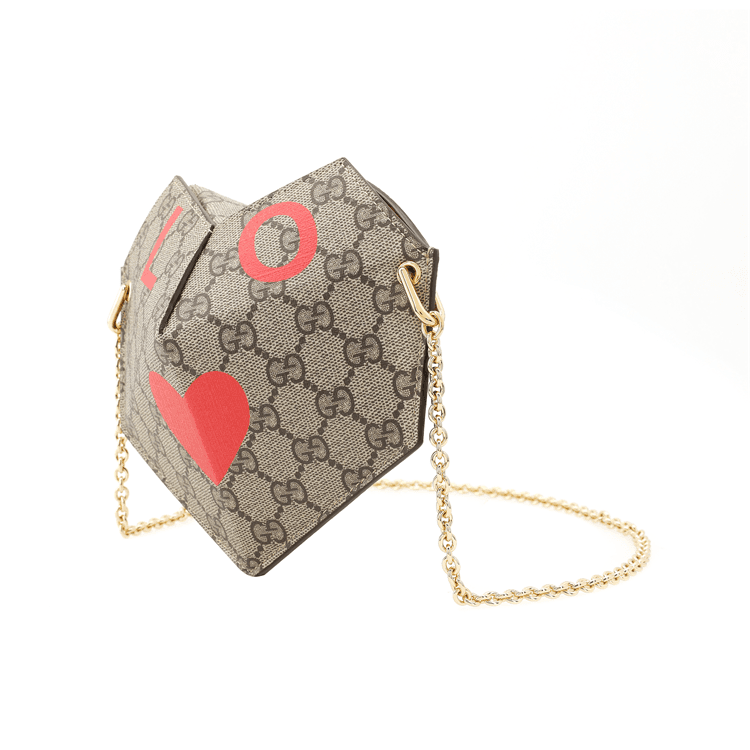 Сумка через плечо Gucci Love Canvas Bag - изображение 3