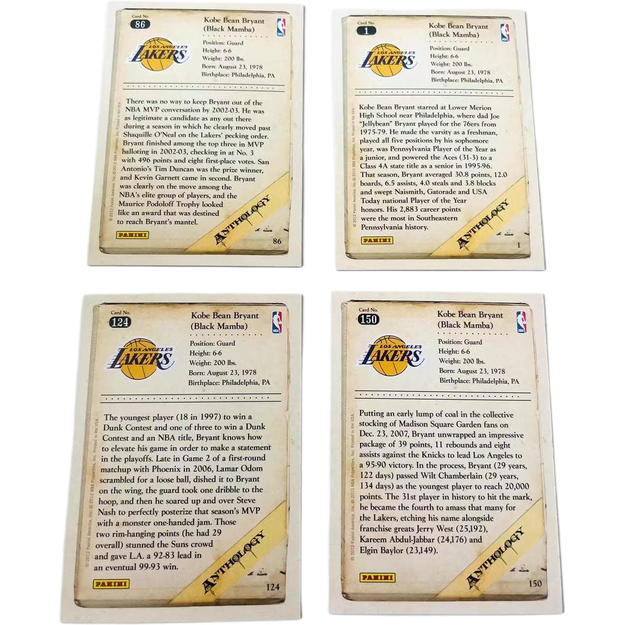 Коллекционные карточки PANINI 2012 - 4 - изображение 2