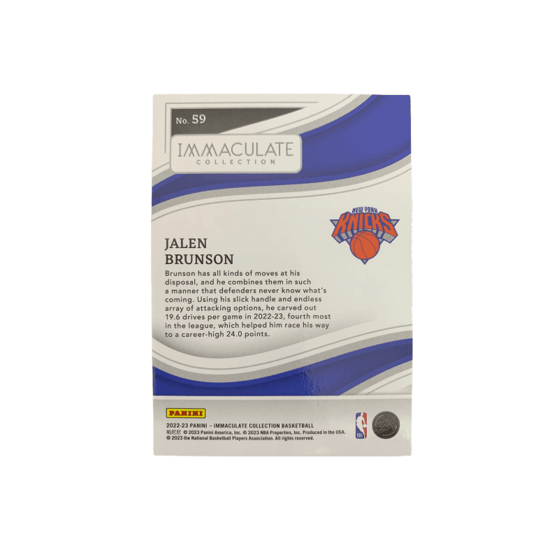 Коллекционные карточки PANINI 2022-23 Imm 2199 BASE - изображение 2