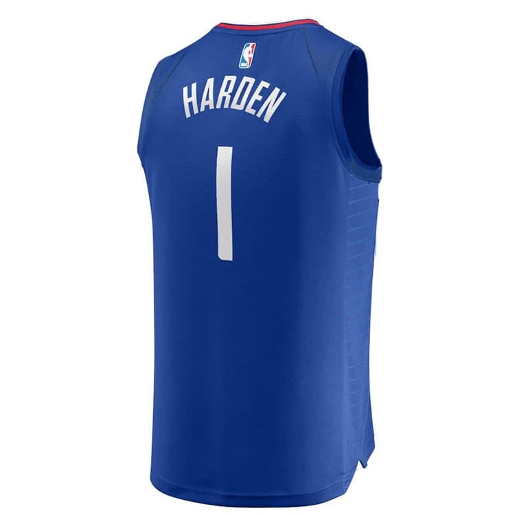Баскетбольная майка Nike SW Fan Edition Clippers Blue - изображение 2