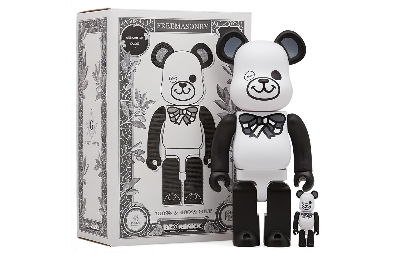 Фигурка BERBRICK FREEMASONRY X FRAGMENT DESIGN 7cm28cm70cm - изображение 4