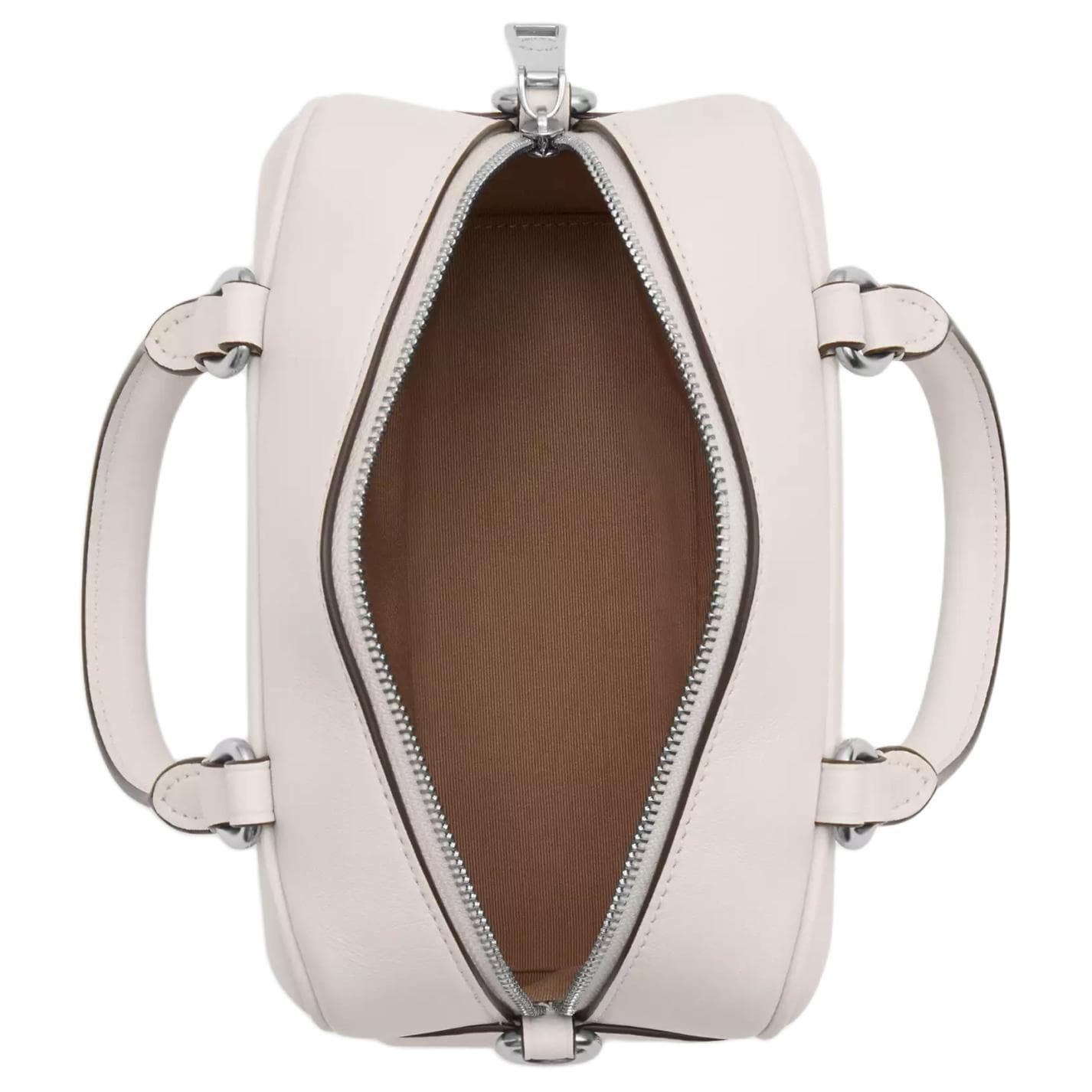 Сумка COACH Satchel 19 Logo Silver White - изображение 3