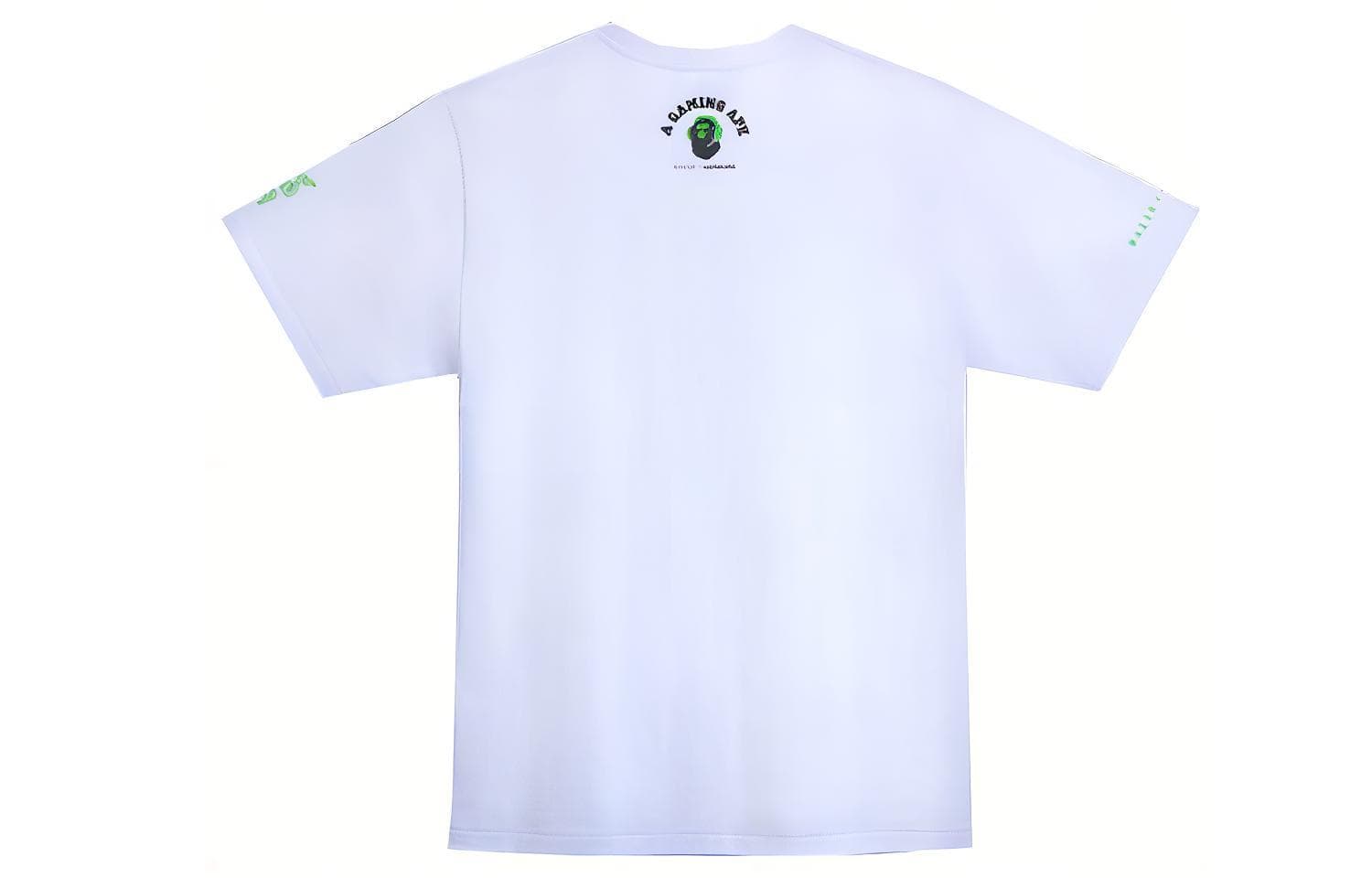 Футболка BAPE x Razer Neon Camo Ape Head Tee T - изображение 2