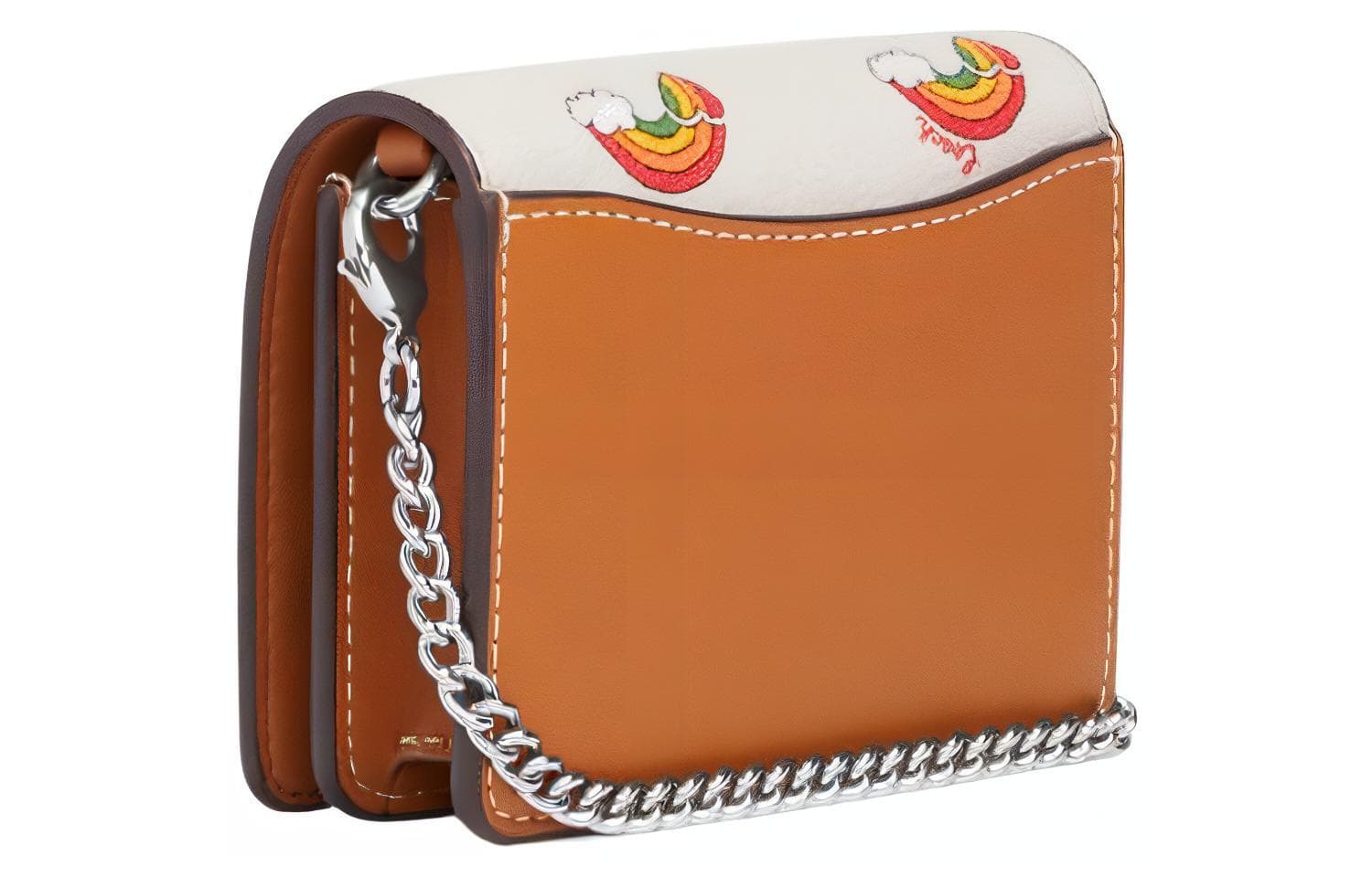 Мини-сумка COACH Chain 10 White - изображение 2