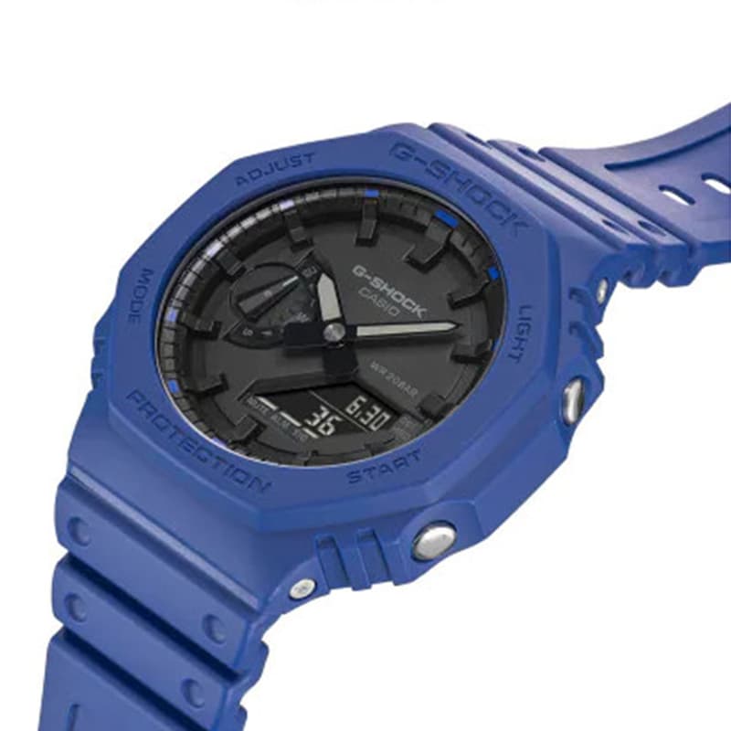 Часы Casio G-Shock GA-2100 Navy Blue - изображение 4