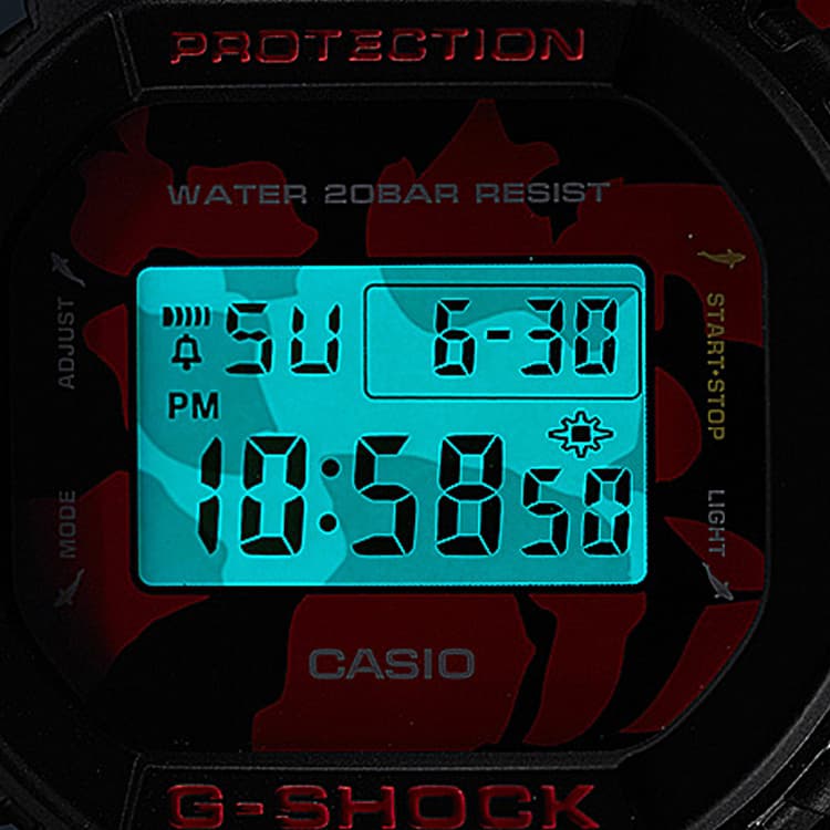 Часы CASIOG-SHOCK 5600 BlackEyePatch DW-5600JK-1DR - изображение 3