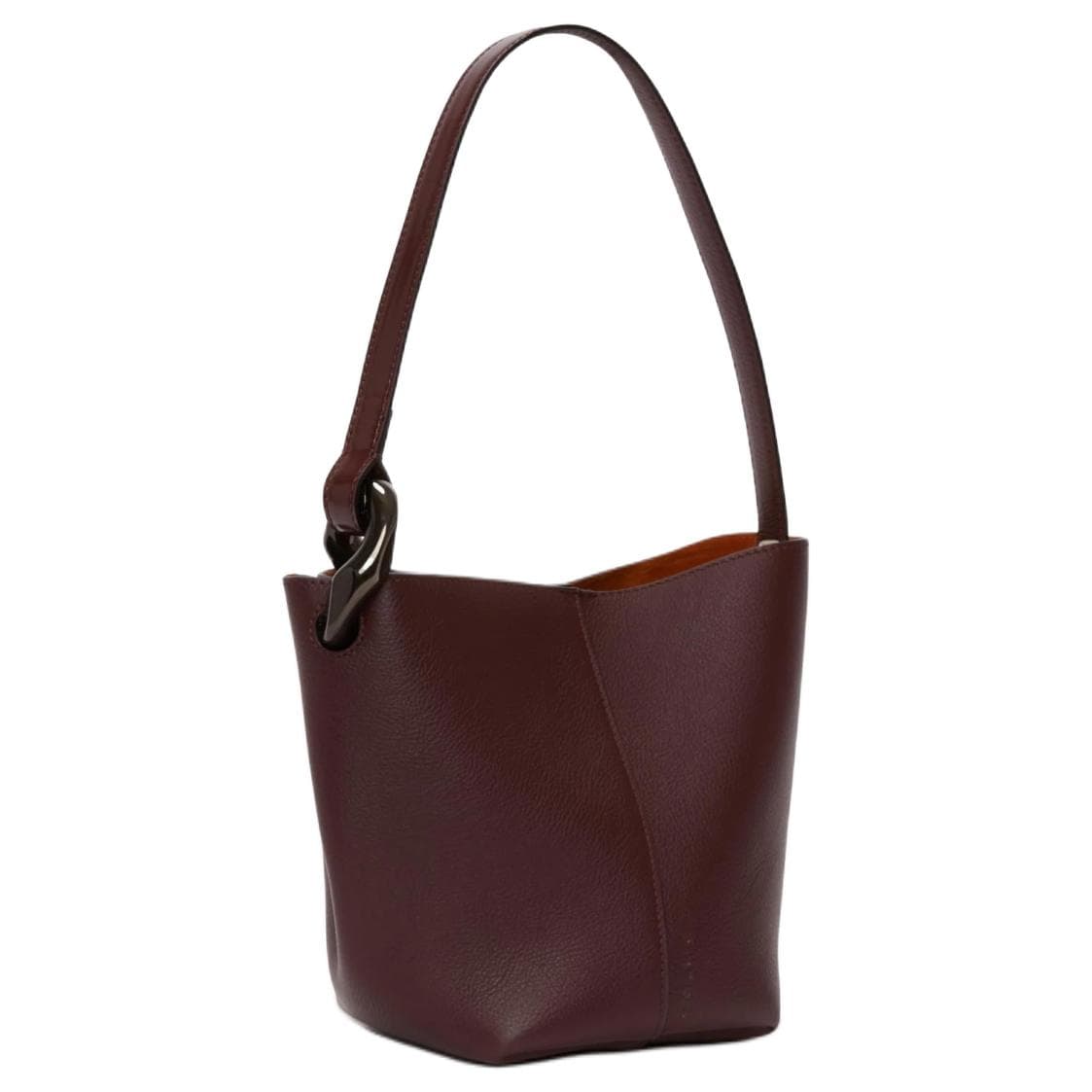 Мини-сумка JW Anderson Burgundy Bucket Bag - изображение 2