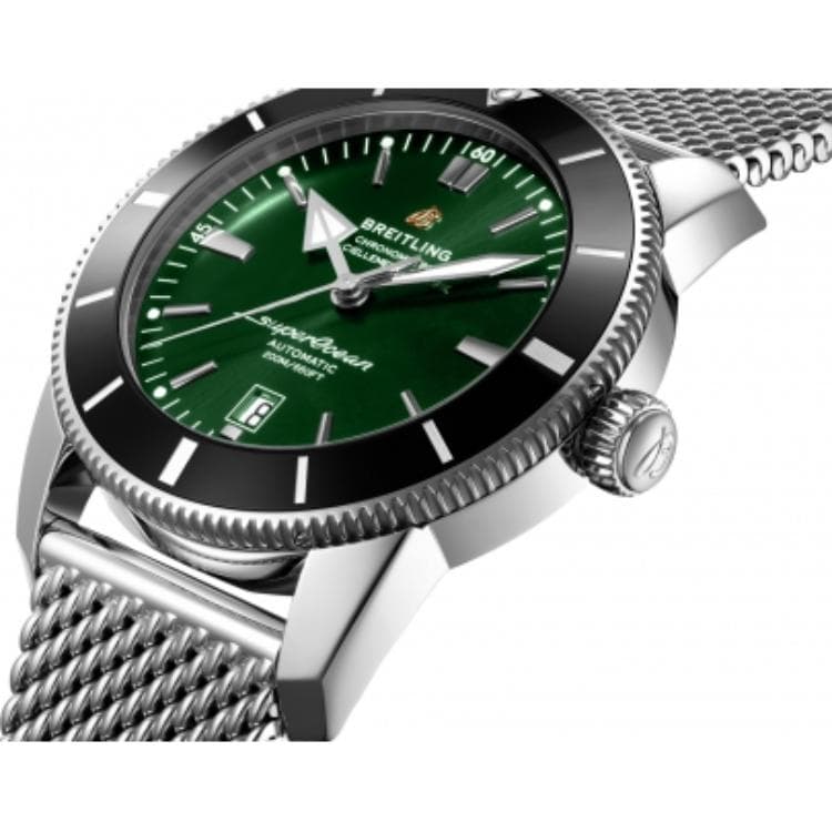 Часы Breitling Superocean Heritage 46mm Green - изображение 3