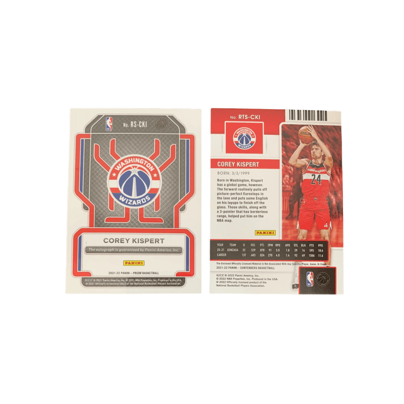 Коллекционные карточки PANINI 2021-22 PrizmRC pz - изображение 2