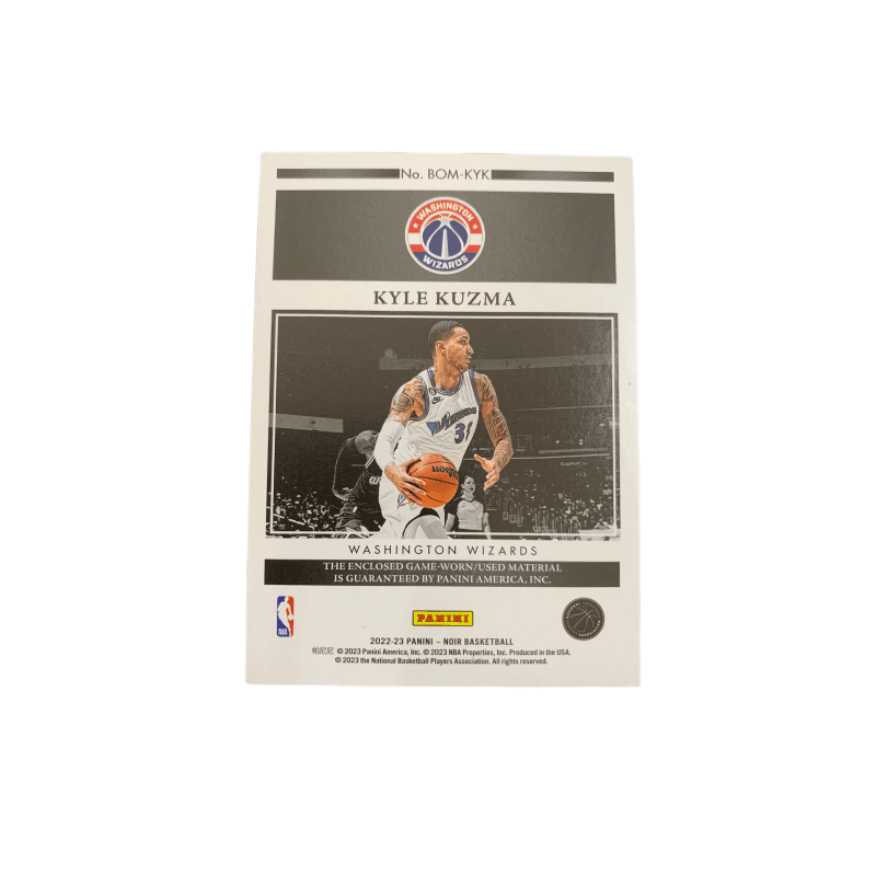 Коллекционные карточки PANINI 2022-23 NOIR 8899 - изображение 2