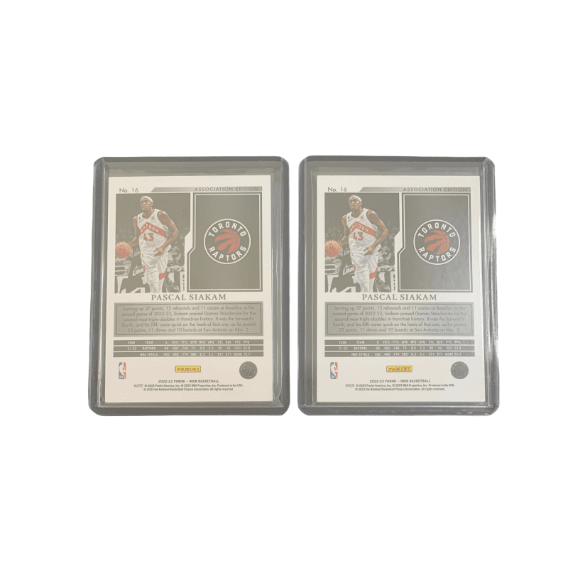 Коллекционные карточки PANINI 2021-22 NOIR 0499BASE+3999BASE - изображение 2